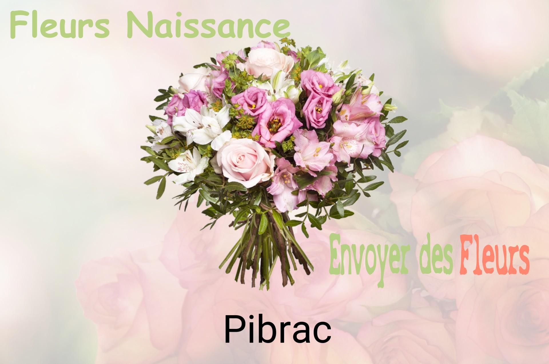 Bouquet de fleurs de naissance livré à Pibrac